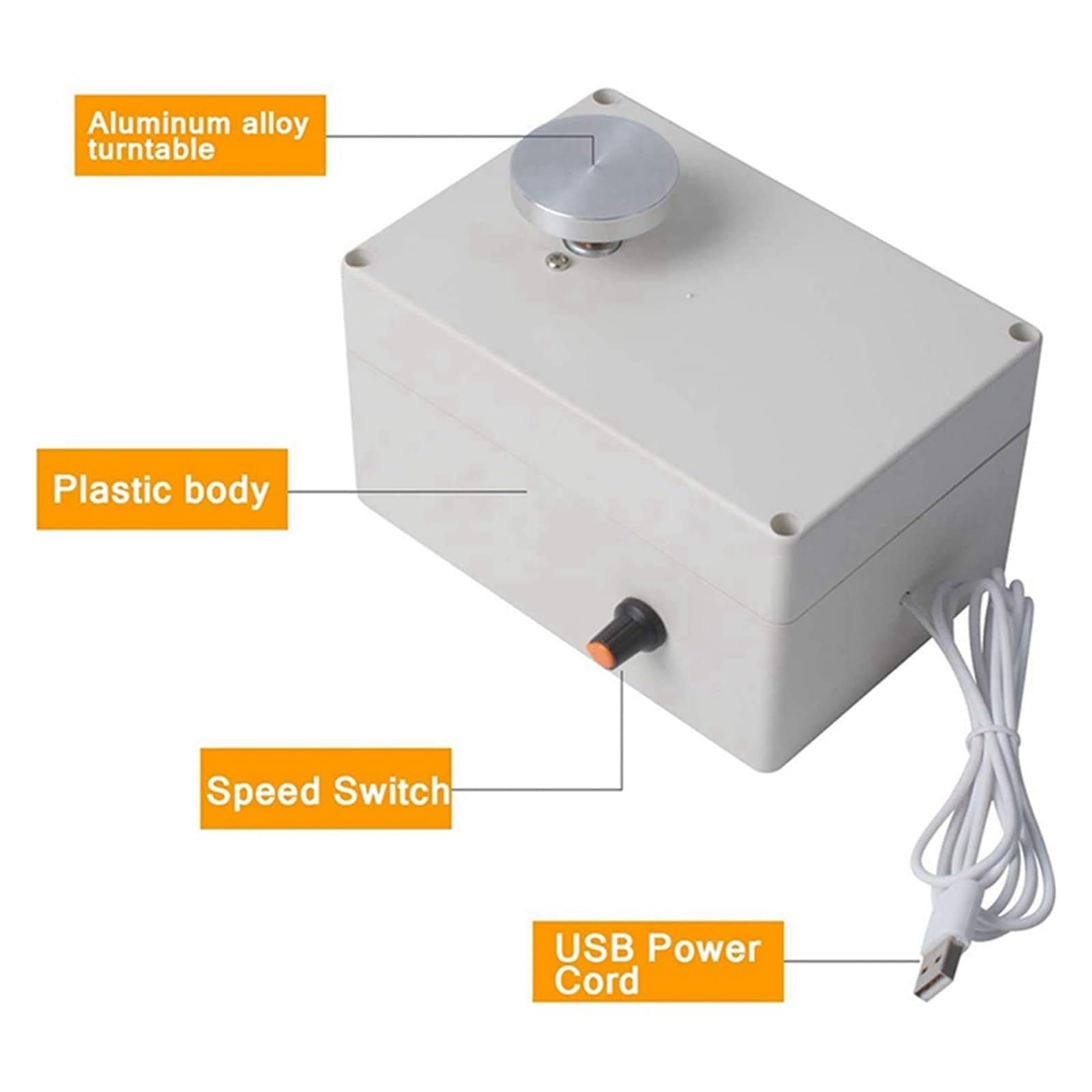Koło garncarskie, zestaw do robienia ceramiki USB z 12 szt. Narzędzia do gliny ceramicznej, elektryczne koła garncarskie zestawy do majsterkowania
