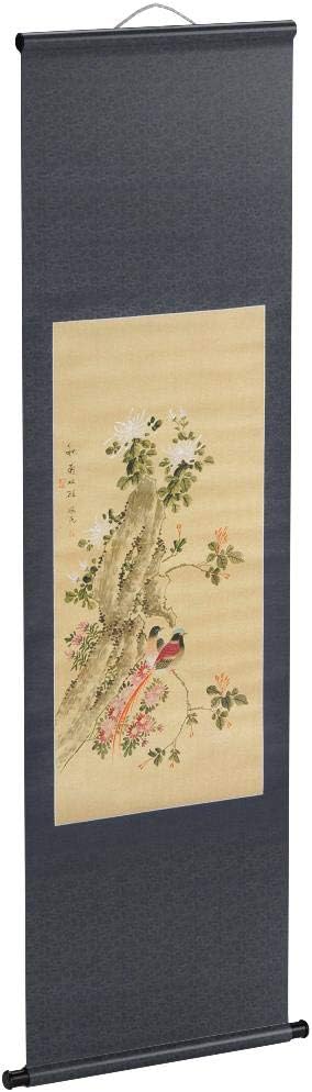 Oriental Furniture Bird on a Wire Scroll