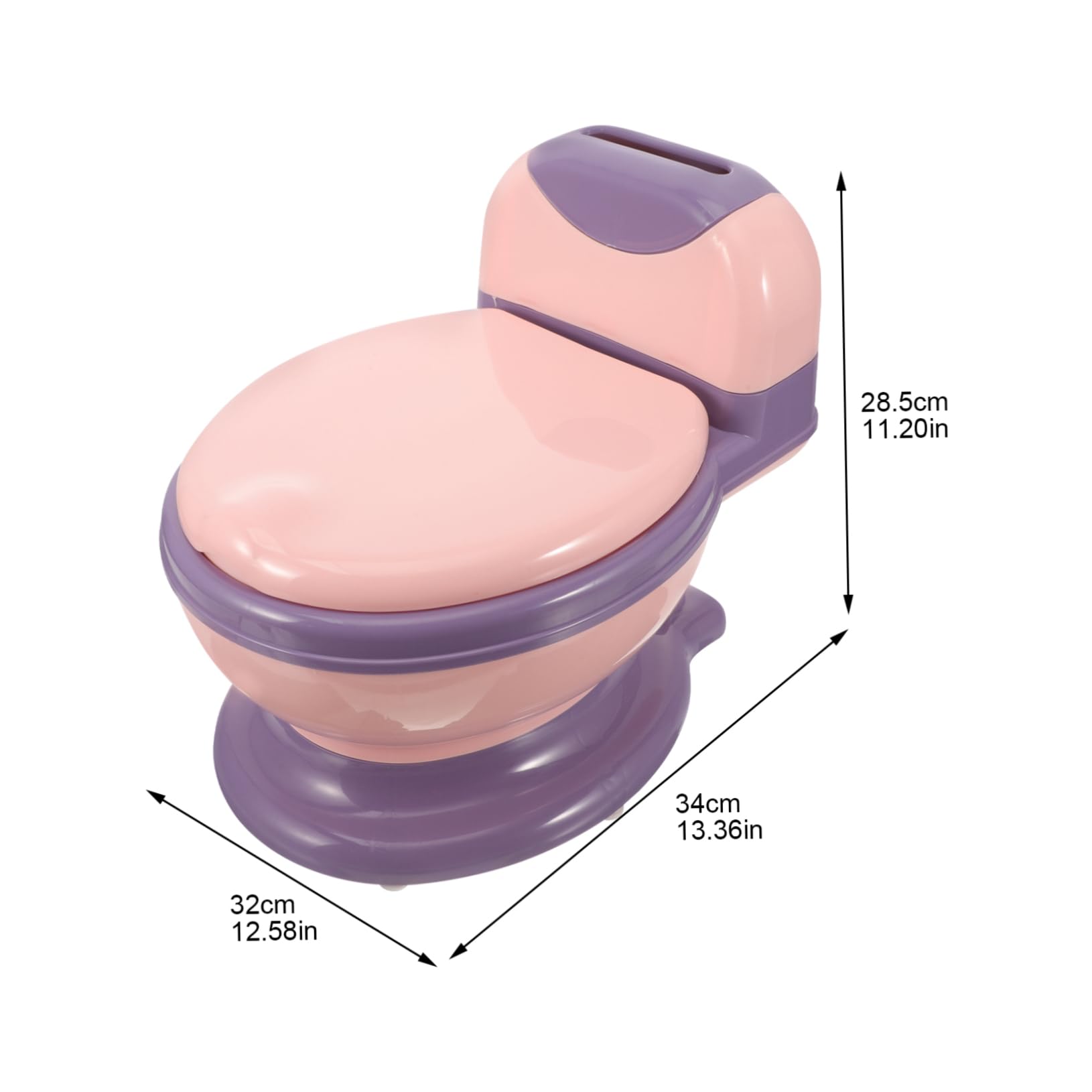 Toilettensitz Für Kleinkinder Töpfchentrainingstoilette Tragbares Töpfchen Für Jungen Und Mädchen Geeignet Für Heimgebrauch Mit Weichem Sitz Und Abnehmbarem Töpfchen Sicher