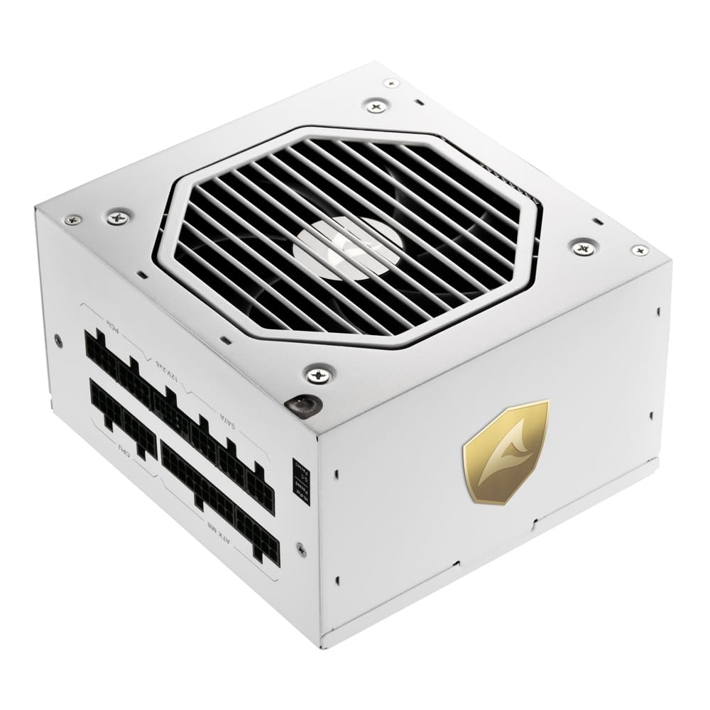 Sharkoon Fuente de Alimentación 1200W Certificación Cybenetics Platinum Rebel P20 Modular ATX 3.1 Silenciosa