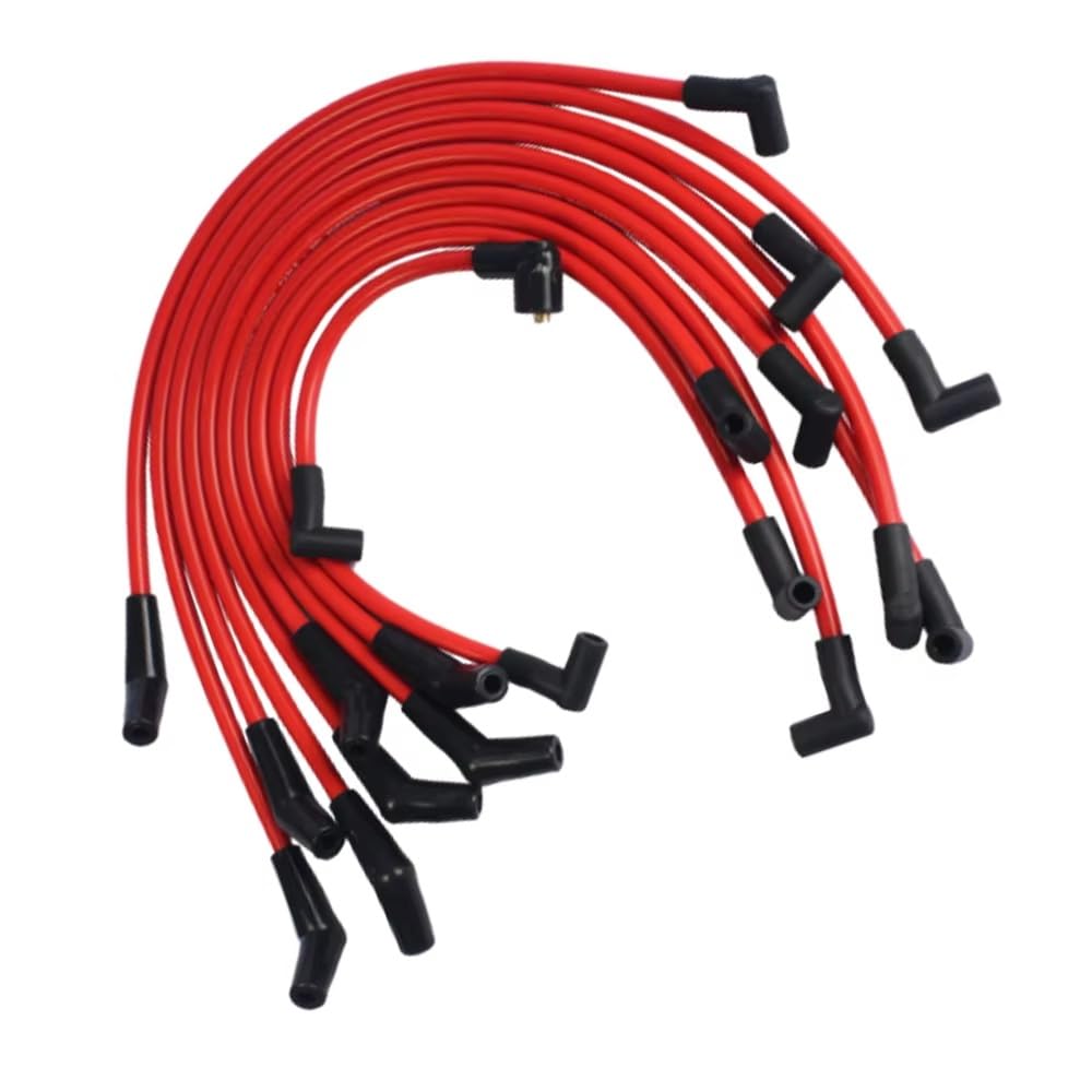 Cavo accensione Per Ford Per Mustang 5.0L 5.8L 1964-1995 | M-12259-R301 Cavi di accensione Set di cavi per candele(10.5mm)