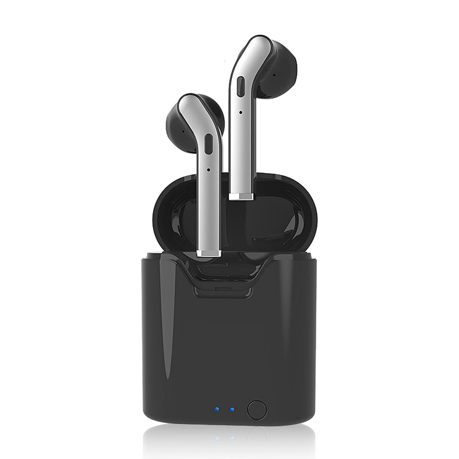LIIAV Auriculares inalámbricos verdaderos Auriculares Bluetooth Control táctil con estuche de carga inalámbrica a prueba de agua TWS Auriculares estéreo en oreja Auriculares incorporados MIC AURICULAR