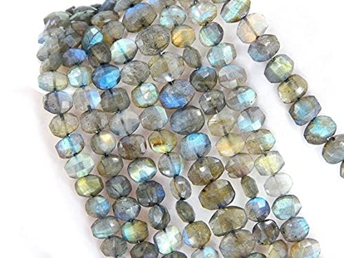 Labradorite ovale 8mm pour composer vos bracelets d'été bohèmes - 4