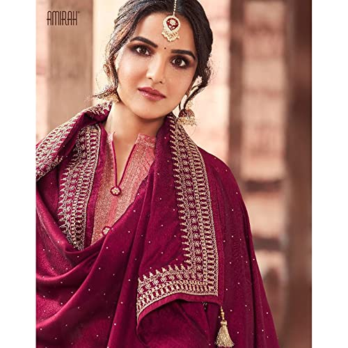 Image of Women's Wear Ready To Wear Designer Salwar Kameez Suits Indian Pakistani Beautiful Plazzo Pant Dress