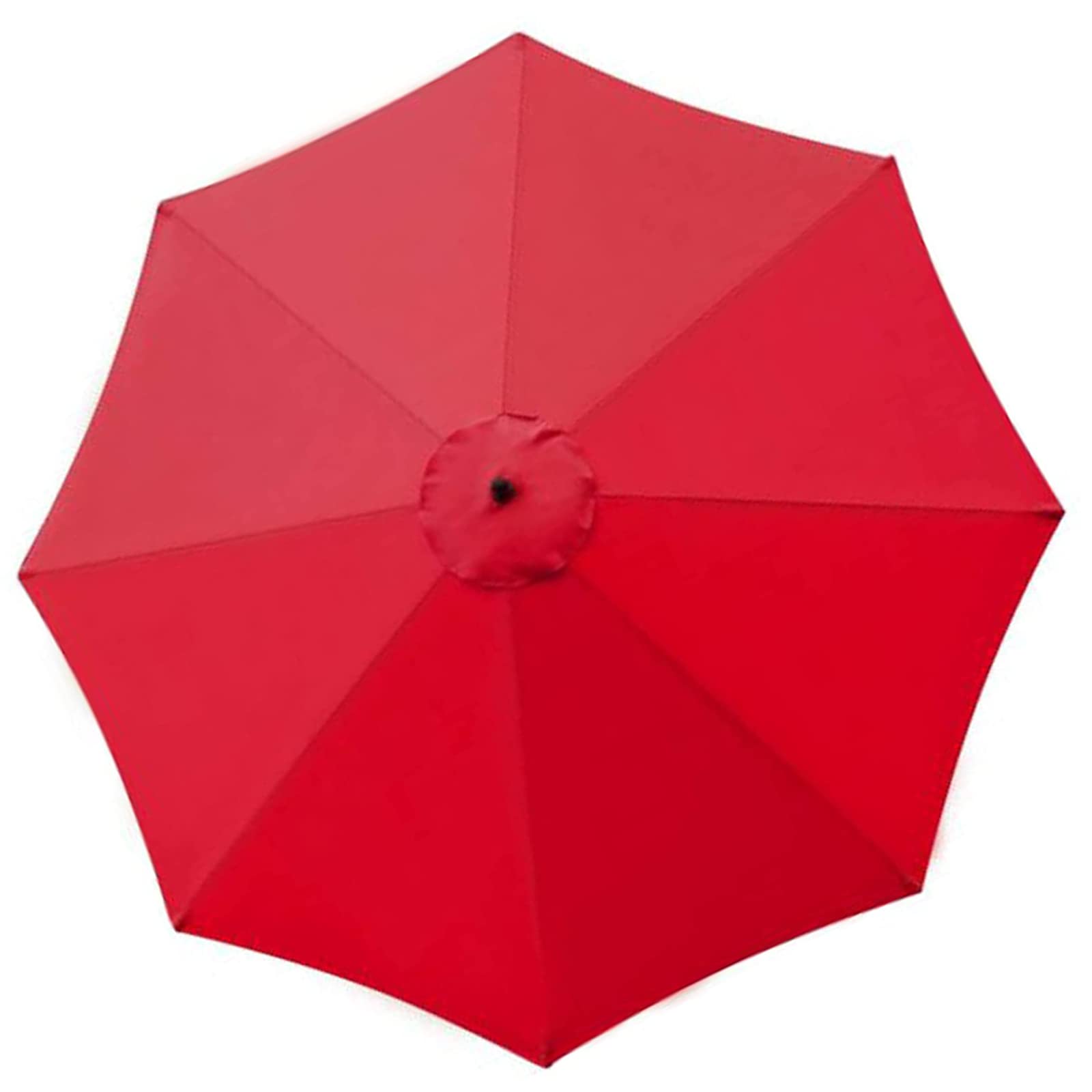 YYUYFGJ 3m 8 Arms Replacement Parasol Canopy Octagon Garden Umbrella Canopy For Hanging Patio Umbrella Frame(Color:Red)