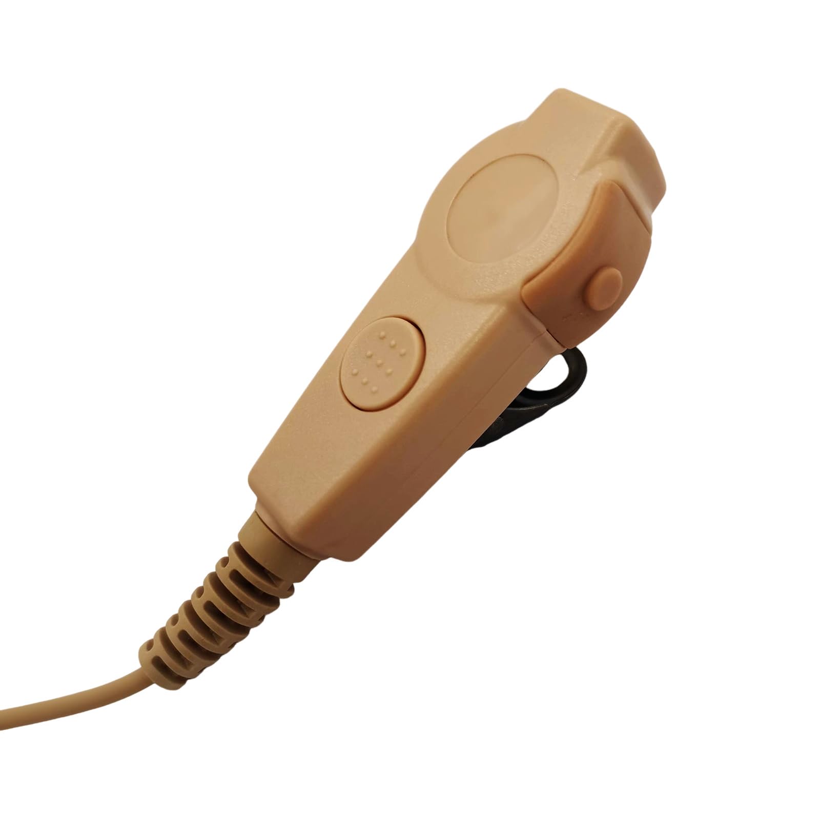 Podwójny Ptt słuchawka Mic 2 Prong Skin Color zestaw słuchawkowy do Motorola Walkie Talkie cp185 pr400 bpr40 dtr700 dtr500 dtr550 dtr650 dlr1060 dlr1040 dlr1020 cp200d cp100d 0d cls1 410