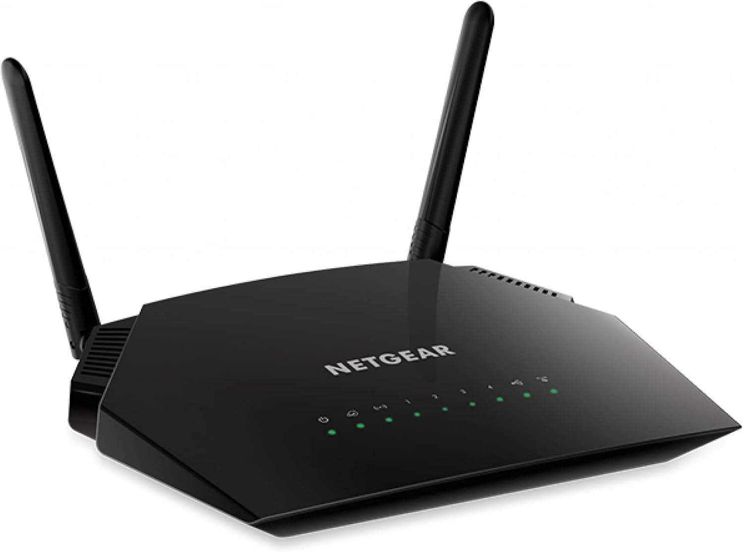NETGEAR WiFi Router (R6230) – AC1200 Dual Band Wireless Speed (up to 1200 Mbps) | Up to 1200 sq ft Coverage & 20 Devices | 4 x 1G Ethernet and 1 x 2.0 USB ports NETGEAR WiFi Router (R6230) – AC1200 Dual Band Wireless Speed (up to 1200 Mbps) | Up to 1200 sq ft Coverage & 20 Devices | 4 x 1G Ethernet and 1 x 2.0 USB ports