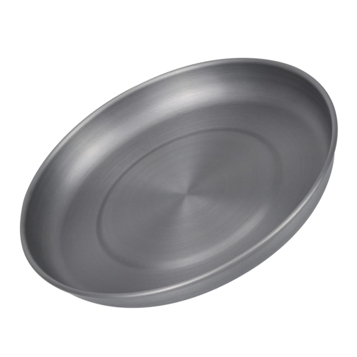 Cabilock 1pc Aluminium Alloy Lightweight Dinner Plate Portable Camping Dinnerware Snack Container for Picnics Outdoor Gatherings and Parties Easy to Clean
