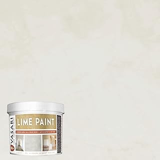VASARI Lime Plaster & Paint | LIME PAINT | Made from Natural Lime and Powdered Marble | color: Dolomite #14 | size: 1 Quart