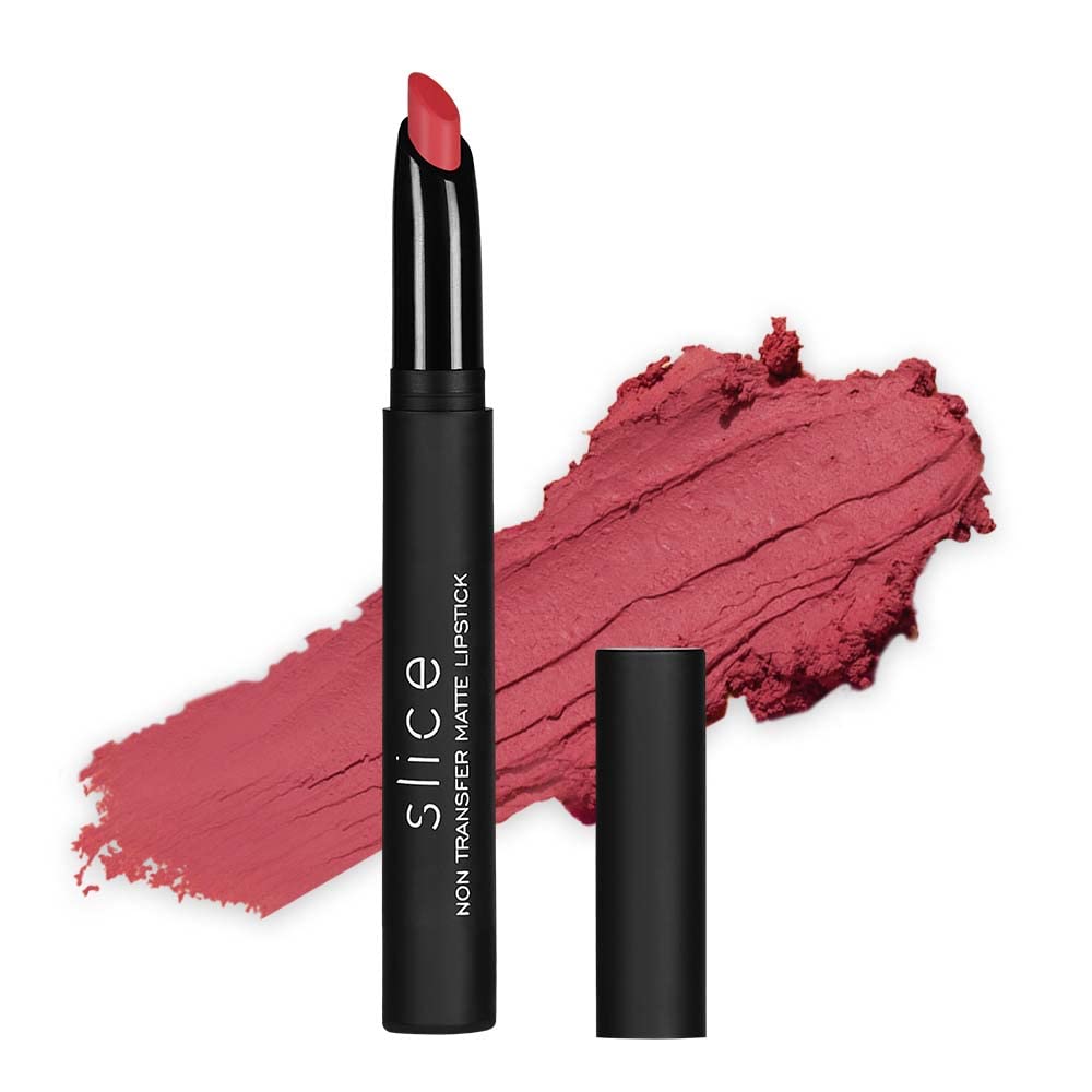 C2P Pro Slice Lipsticks for Women | Transfer Proof Long Lasting Lipstick Waterproof | Lasts upto 8hrs | Enriched With Shea Butter & Vitamin-E | 1.7 gm - FASHION ICON 114