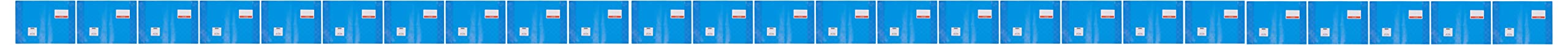 25 x Brunnen Notebook Cover A5 Gentian Blue Film with Shield