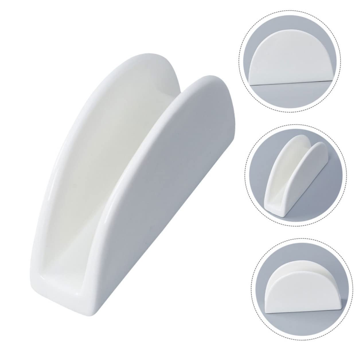 SOIMISS 2pezzi Porta Tovaglioli in Ceramica da Tavola Organizzatore di Tovaglioli per Cucina Cena e Ristoranti
