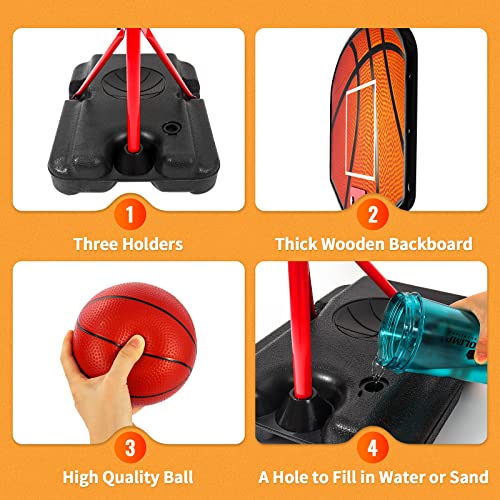 Hieoby CX40-3 Kids Basketball Hoop thumb #2