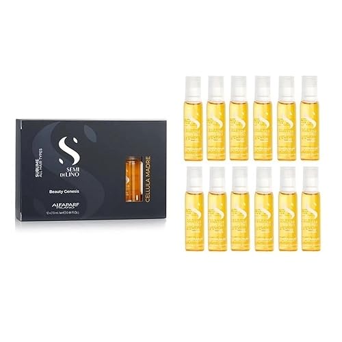 Miniatura 2 de Alfaparf Milano Semi di Lino Cellula Madre Beauty Genesis and Restructuring Multiplicador Set para cabello dañado - Repara y reconstruye para un