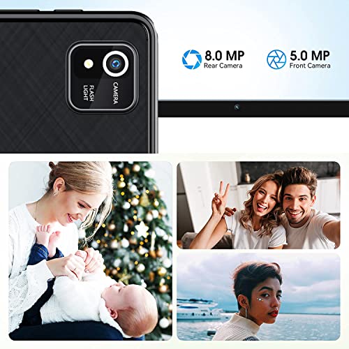 SGIN 10 Zoll Tablet, 8GB RAM 128GB ROM, erweiterbar auf 128GB, Android 12 Quad Core Prozessor, HD IPS Bildschirm, 6000mAh Akku, Dual Kamera, Bluetooth 5.0, GPS (Schwarz) – Bild 7