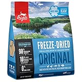 ORIJEN Freeze Dried Dog Food & Topper, Grain Free, High Protein, Premium Raw Meat, Original Recipe, 16oz