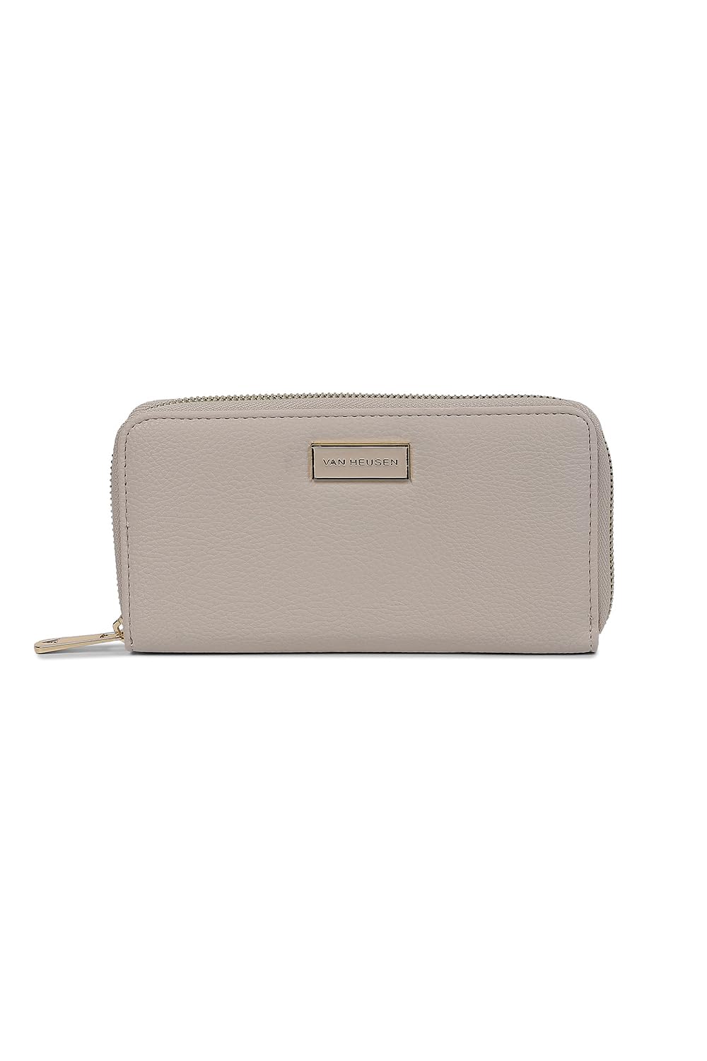 van heusen Leather Women Grey Textured Casual Wallets-picture-16