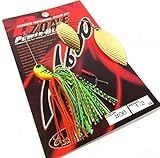 エバーグリーン(EVERGREEN) スピナーベイト Dゾーン パワーブレード ダブルウィローリーフ 1/2oz ホットタイガー #06 エバーグリーン(EVERGREEN) スピナーベイト Dゾーン パワーブレード ダブルウィローリーフ 1/2oz ホットタイガー #06