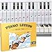 Piano Lessons Book2 and Color Coded Piano Note Chart: Piano Music Lesson and Guide Book for Kids and Beginners; Designed and Printed in USA