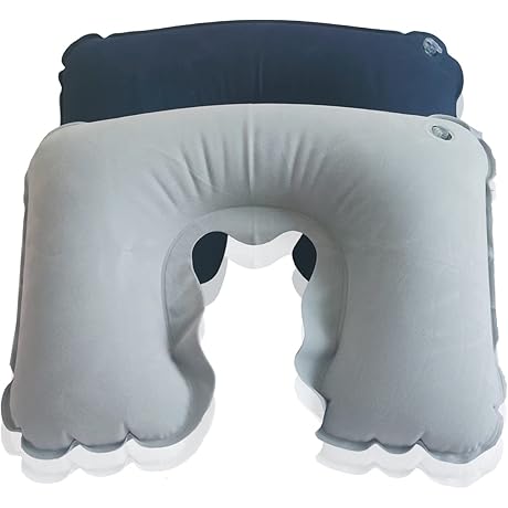 Sleeper Scarf 2-in-1 Travel Scarf and Inflatable Neck Pillow