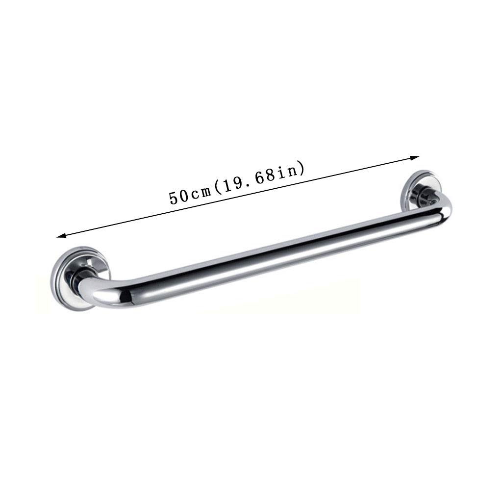 Maniglione di Supporto per Bagno, in Acciaio Inox, per Vasca da Bagno, per Donne in Gravidanza e disabili, ausilio per la Vita Quotidiana (Dimensioni: 50 cm)
