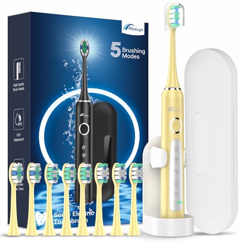 Rtauys M5 Sonic Electric Toothbrush for Adults & Kids