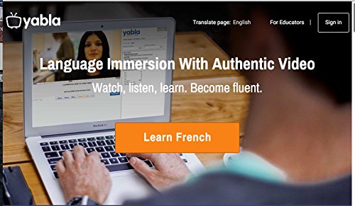 Learn French: Yabla Immersion Subscription