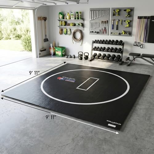 Dollamur 10'x10' Wrestling Mat, with Circles