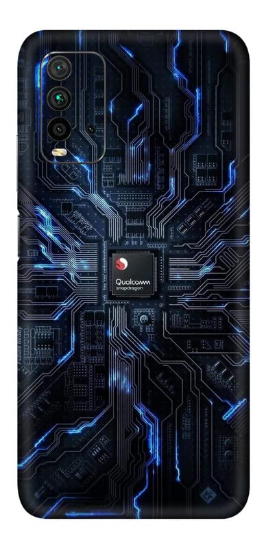 WRAP CRAFT Mobile Skin Sticker Compatible with Redmi 9 Power Skin Not Back Cover, Camera & Back Protector Mobile Skin Wrap; Redmi 9 Power-KE-227