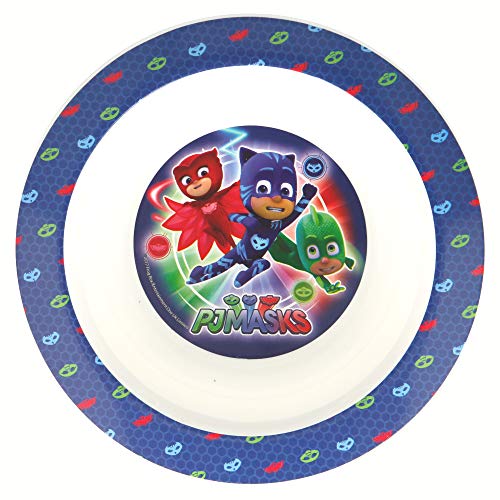 PJ Masks- Ciotola Microwave, Colore Blu, 1946