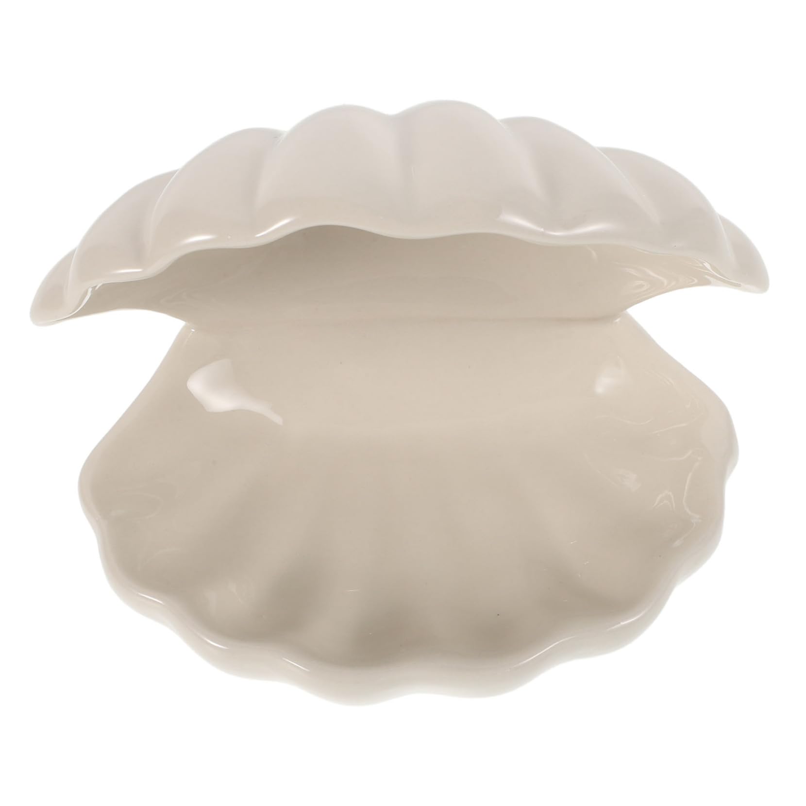 Plateau à bijoux beige en céramique cadeau idéal pour fille et garçon
