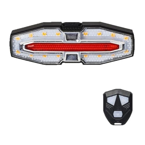 Laibgvhdt Electric for Lighting，Bicycle Remote Control Warning Taillights with Horn
