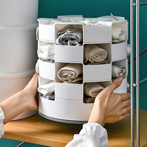 Boîte de rangement rotative : fini le désordre des sous-vêtements