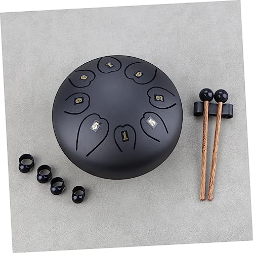 Set de tambor lengua para principiantes, instrumento de percusión portátil miniatura 5