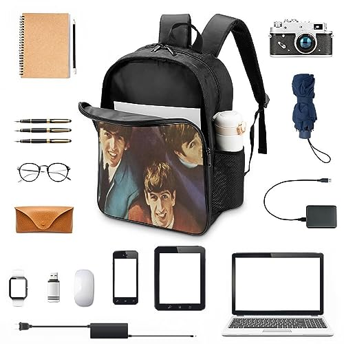 The Beatles Sac à Dos D’école Pour Enfant Rock Band Grande Capacité Cartable Sac De Voyage Sac D’école Primaire Filles Garçons Mignonne Cadeau 16inch - Les Beatles, Paul McCartney, John Lennon, RIngo Starr, George Harrison The Beatles Sac à Dos D'école Pour Enfant Rock Band Grande Capacité Cartable Sac De Voyage Sac D'école Primaire Filles Garçons Mignonne Cadeau 16inch – Image 3