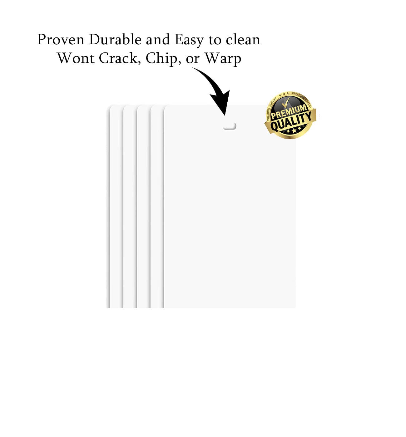 Vertical Blind Repair Vane Savers, Set of 12 (Ivory)