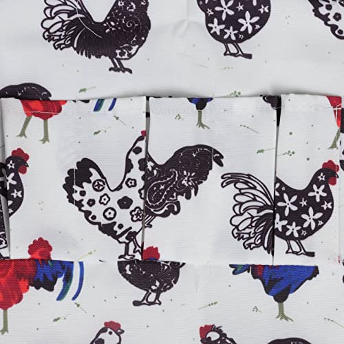 Eiersammelschürze, Erwachsenenstil, 12 Taschen, Hühnerei-Sammelschürze, Hände frei für Zuhause(B-Typ) – Bild 8