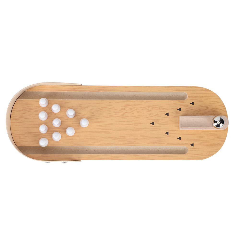 Fydun Mini Desktop Table Bowling Game Family Party Playing Decompression Entertainment Games Ornaments for and Adult for Families