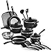 Tramontina PrimaWare 18-Piece Nonstick Cookware Set (Steel Gray)