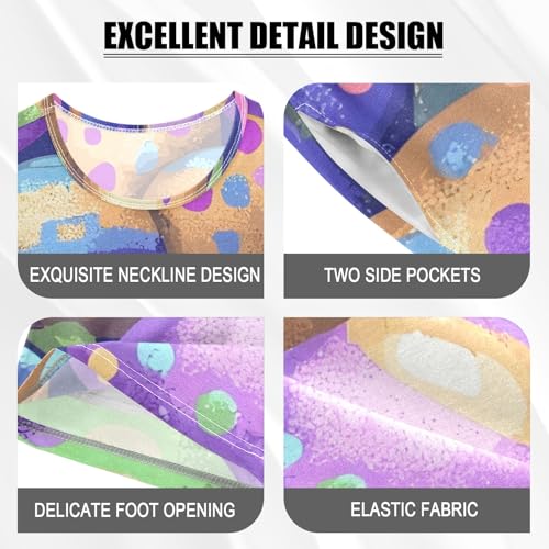 Summer Pajama Set Easter Spotted Eggs Pattern, Short Sleeve Sleepwear Nightwear4