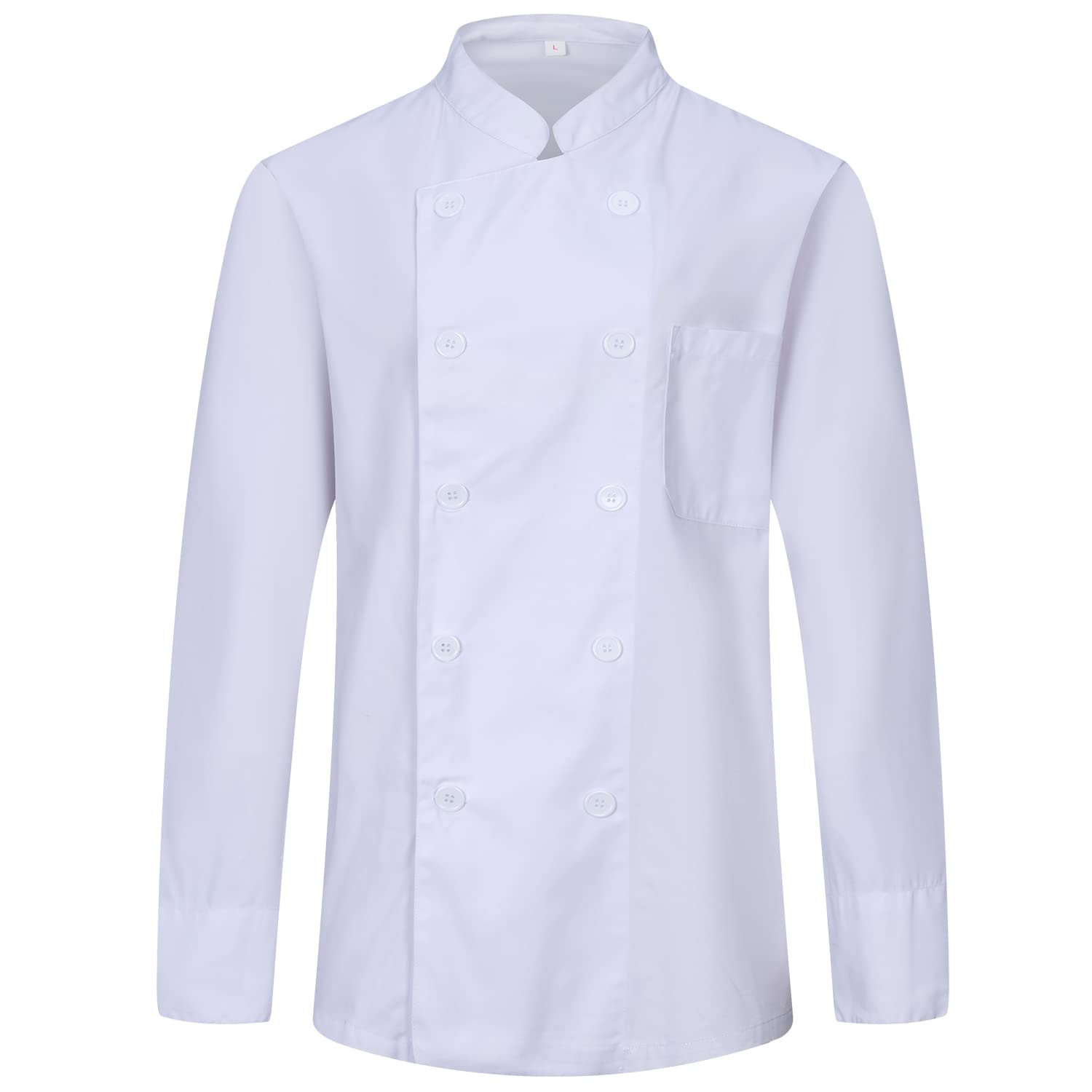 MISEMIYA - Veste de Chef pour Hommes - Veste de Chef pour Hommes - Uniforme d'accueil - Ref.842 - Medium, Giacca da Cuoco 842 - Bianco