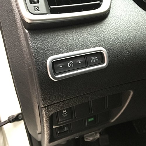 para Qashqai J11 2014-2020 Mate Tablero OdómetroInterruptor de Botón de Plástico ABS Interior del Automóvil 1 Piezas Cover