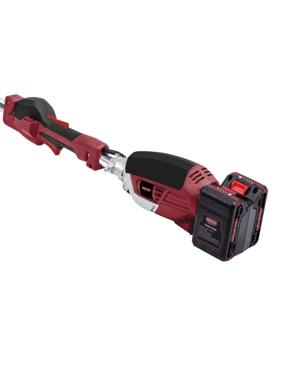 Archman 42V Decespugliatore a Batteria multifunzione con motore Brushless, Imbracatura, Potenza 1200 watt, Ampiezza Taglio 33cm, Filo Nylon, Lama 23cm, 2 Batterie Caricabatterie ultra leggero 5,4 kg
