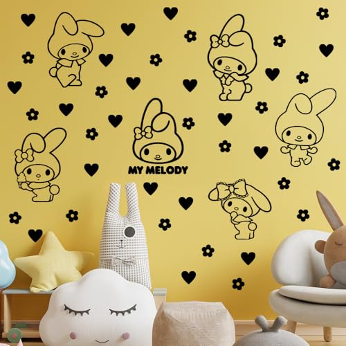 Vinilo decorativo My Melody 21 x 16 pulgadas miniatura 4