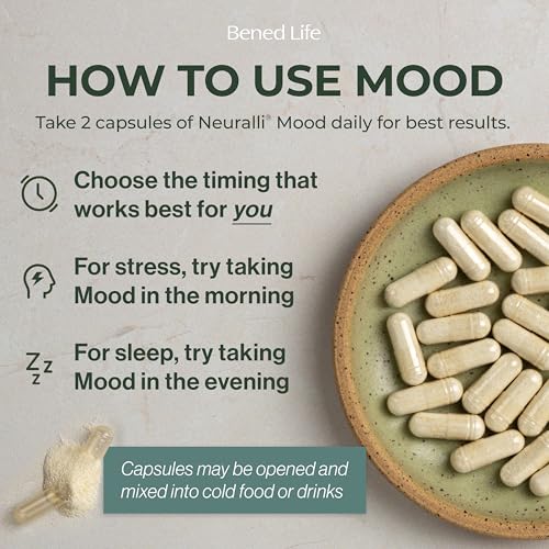 Bened Life Neuralli Mood with PS128 for Stress Relief & Recovery via The Gut-Brain Axis (30-Day Supply), Ages 18+ - Image 5