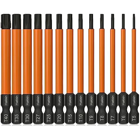 Hakkin 13-Piece Tamper Proof Torx Bit Set Cover