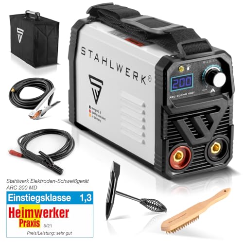Schweißgerät Stahlwerk ARC 200 MD – Kompakt und tragbar mit 200 A