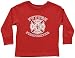 Threadrock Little Boys' Future Firefighter Toddler L/S T-shirt