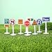 Toddmomy 1 Set Traffic Signs for Kids, Mini Stop Signs Street Road Sign for Educational Preschool Train Cars Track Accessories