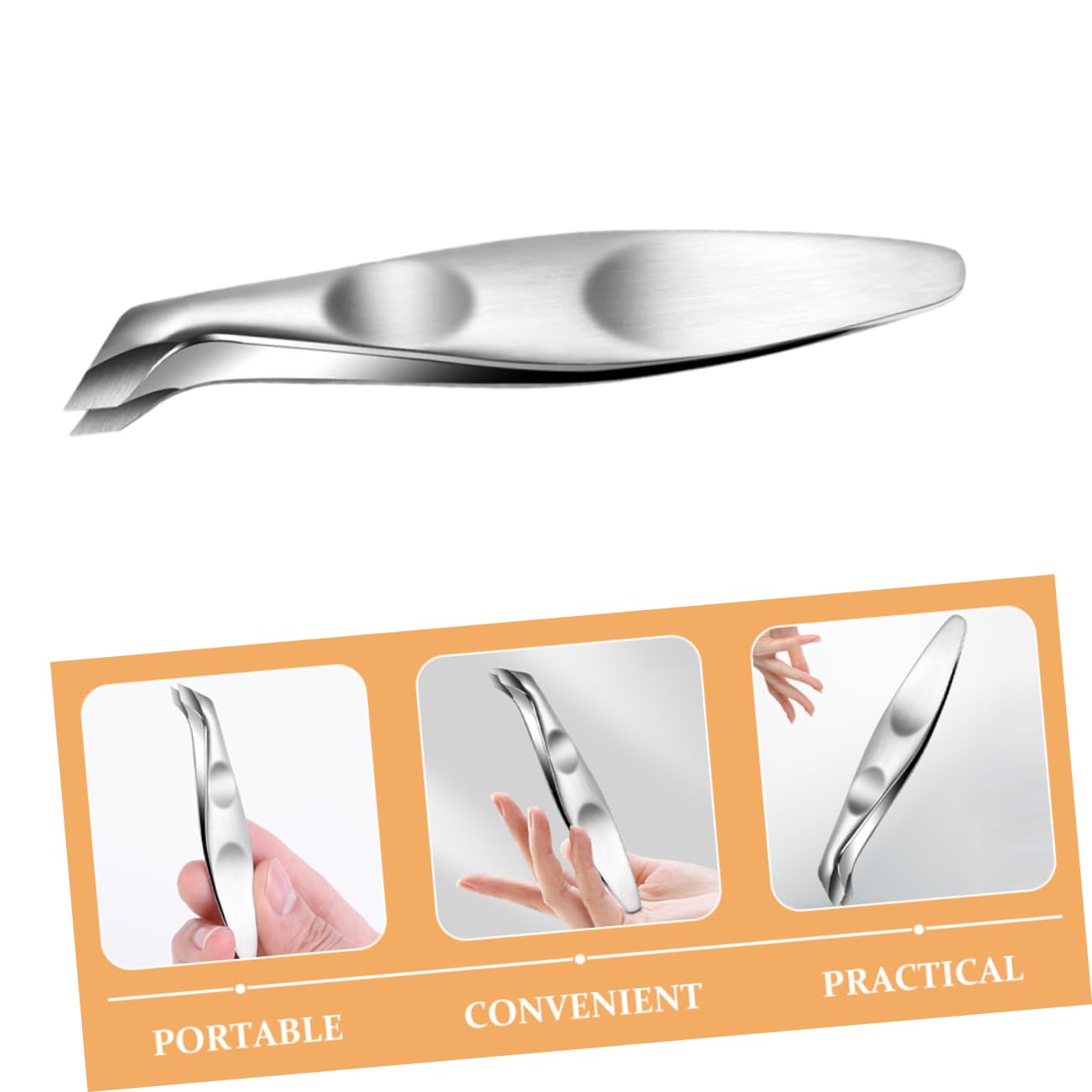 VICASKY Stainless Steel Nail Dead Skin Scissors Cuticle Nipper Trimmer Remover